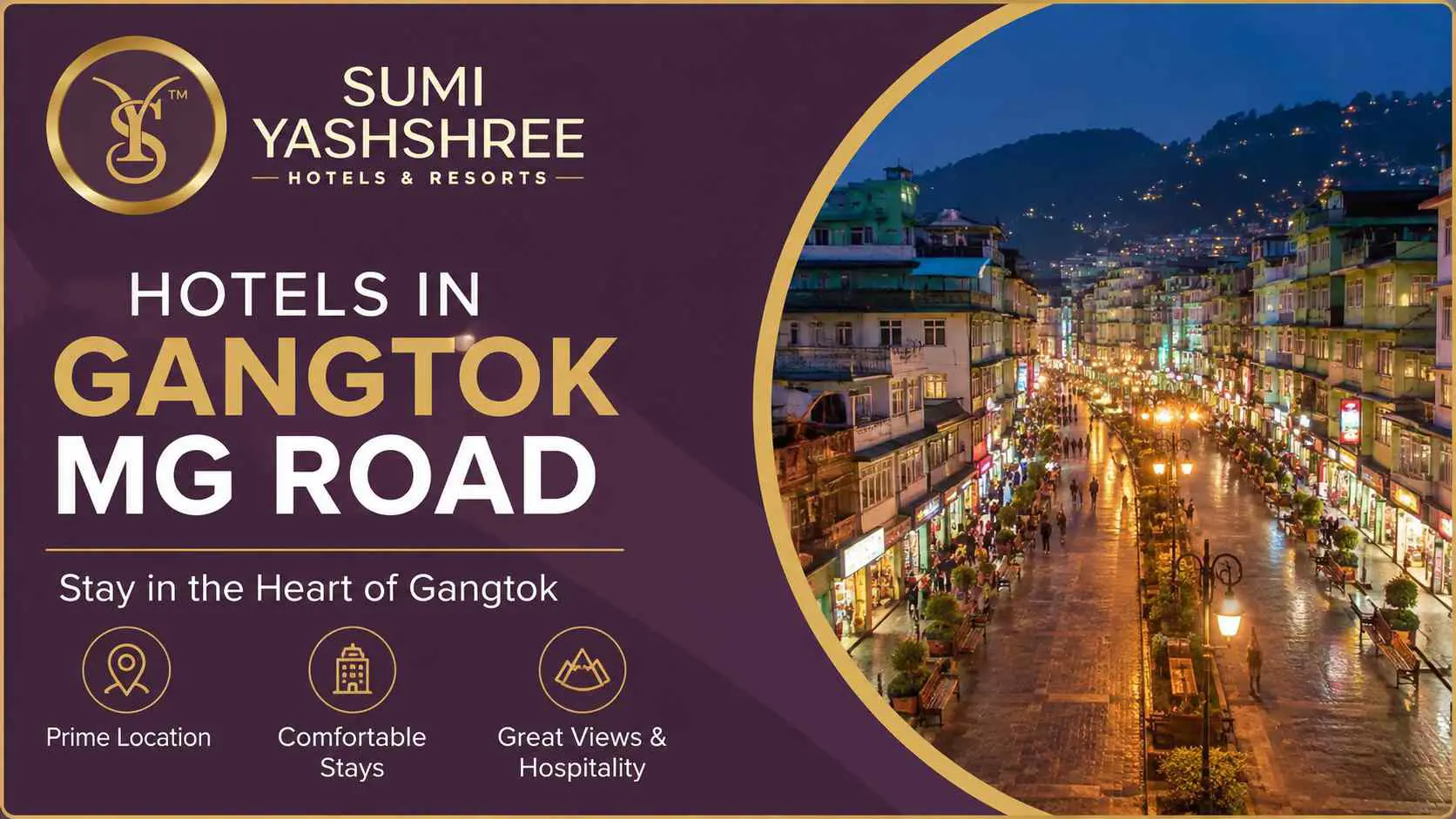 Top 07 Hotels in Gangtok MG Road | Best Stays Near Market travel blog by Sumi Yashshree Hotels