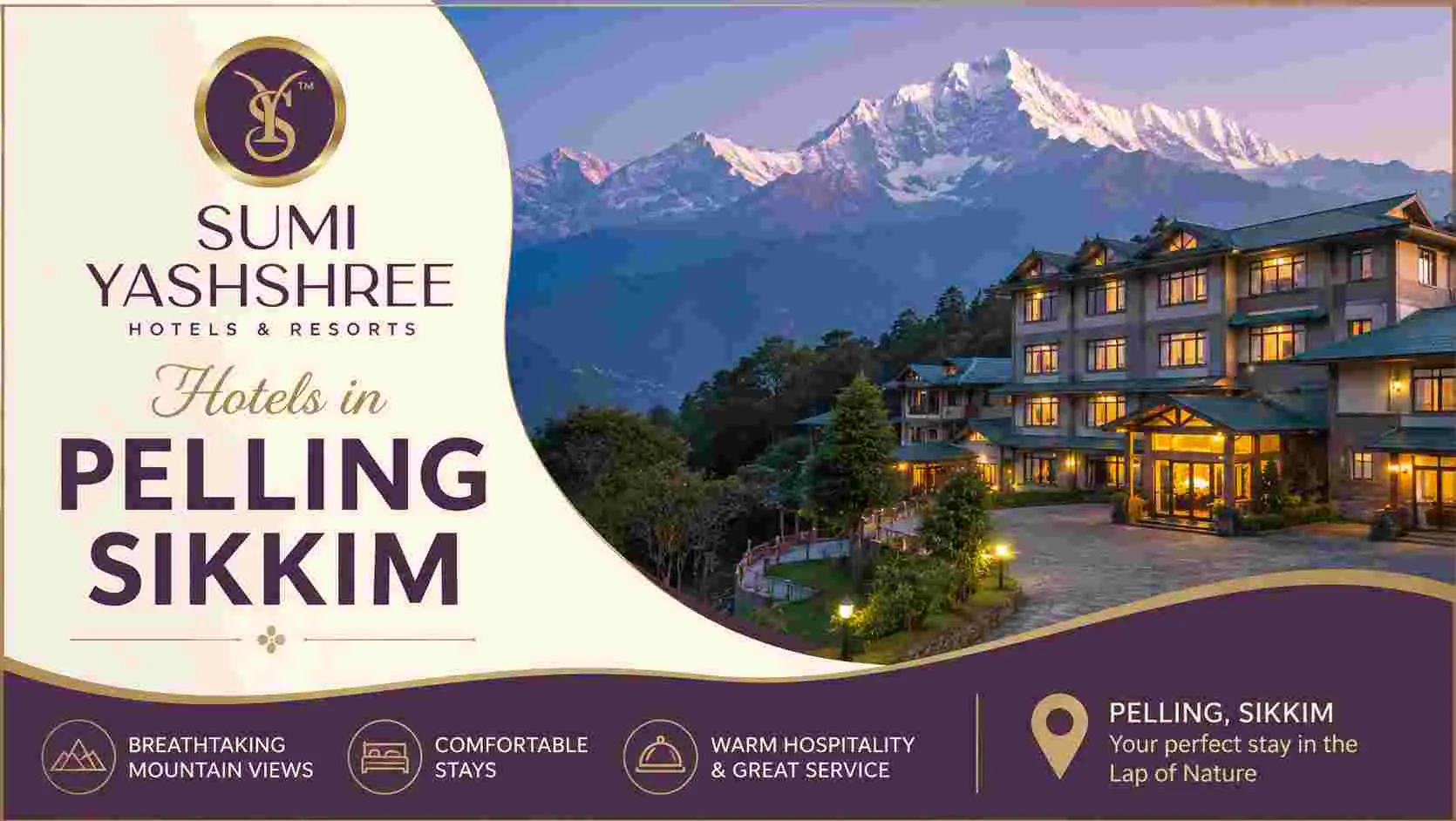 Hotels in Pelling Sikkim | Mountain View Hotels 2026 travel blog by Sumi Yashshree Hotels