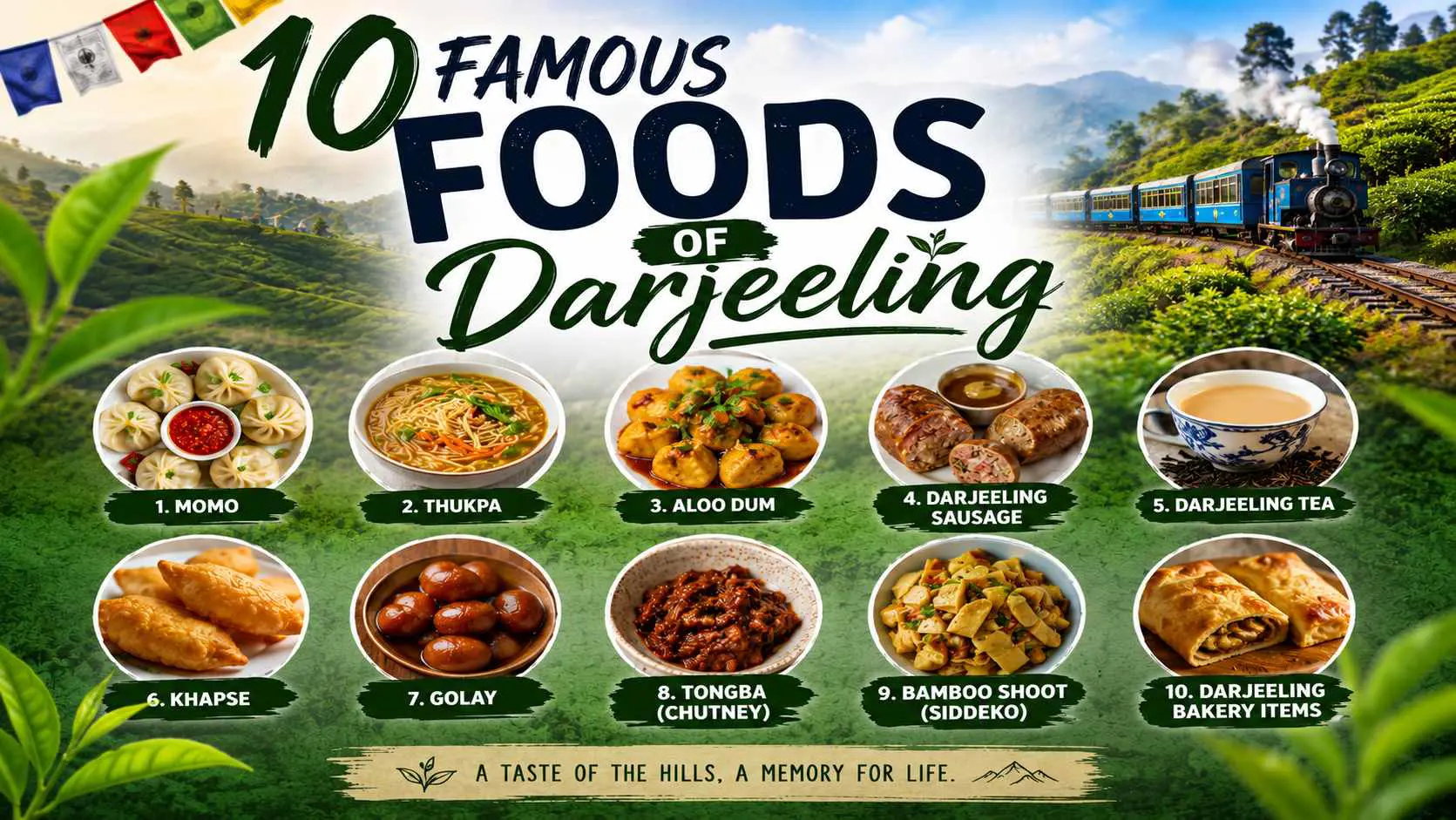 Top 10 Famous Foods of Darjeeling In 2026 travel blog by Sumi Yashshree Hotels
