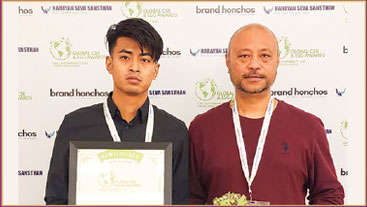 Awards and recognition received by Sumi Yashshree Hotels