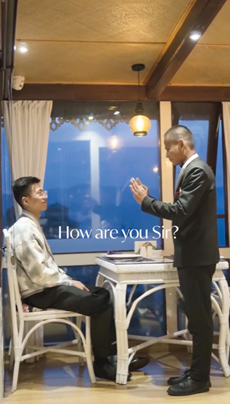 Diverse hospitality team at Sumi Yashshree Hotels